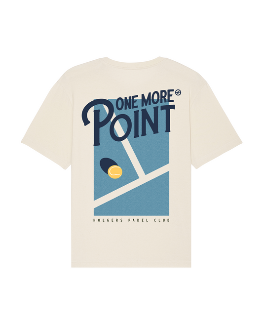 One More Point T-shirt - Natural Raw