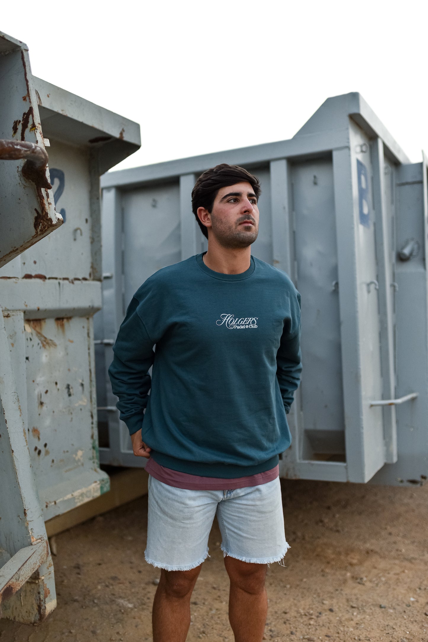 Holgers Padel Club Oversize Sweatshirt - Green